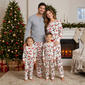 Poppy & Clay Long Sleeve Winter Cottage Scene Pajama Set