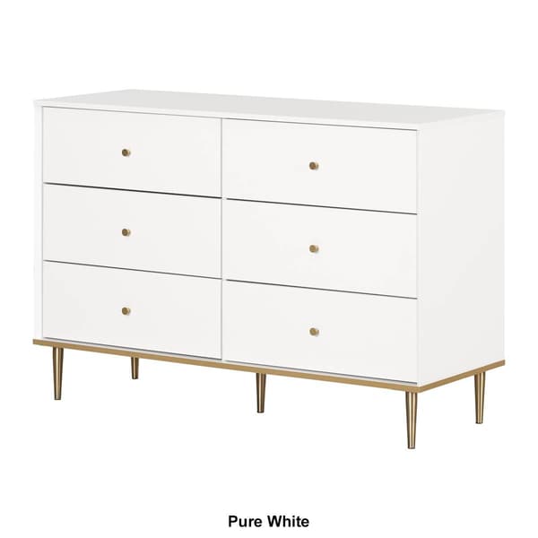 South Shore Dylane 6-Drawer Double Dresser