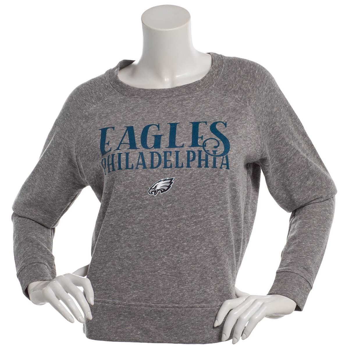 Womens College Concepts NFL Eagle Mainstream Sweatshirt