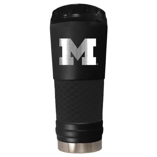 NCAA Michigan Wolverines Powder Coated Stainless Steel Tumbler - image 