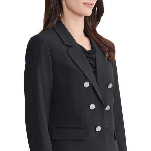 Womens Jones New York Faux Double Button Blazer