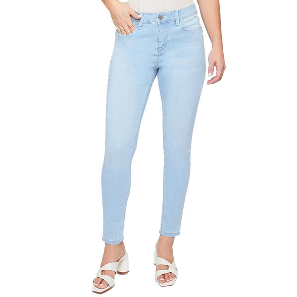 Womens Royalty No Muffin One Button High Rise Skinny Jeans - image 