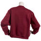 Juniors No Comment NYC Fleece Crew Neck With Headband- Maroon - image 3