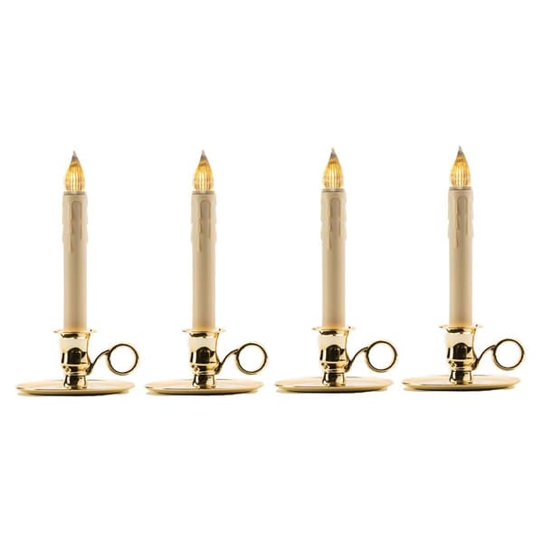 IMC Williamsburg 4pc. LED Battery Window Candle Set