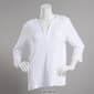 Womens Hasting &amp; Smith 3/4 Sleeve Banded Jewel Neck 2Fer Tee - image 4