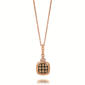 Le Vian(R) Rose Gold White & Brown Diamond Cluster Pendant - image 1