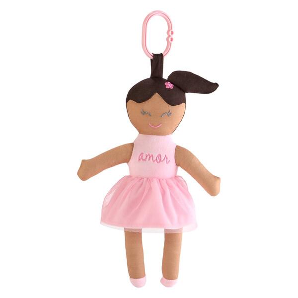 Baby Girl Cribmates Ballerina Doll - image 