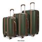 Badgley Mischka Mia 3pc. Expandable Retro Luggage Set - image 10