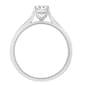 Nova Star® Sterling Silver Lab Grown Diamond Solitaire Ring - image 4