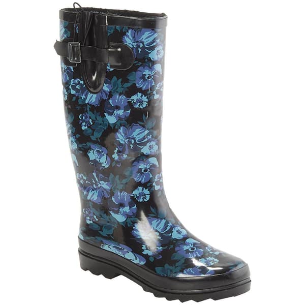 Womens Fifth & Luxe Tall Faux Fur Lined Rain Boots - Boscov's