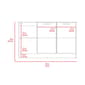 FM FURNITURE Carnation White Kitchen Island - image 8