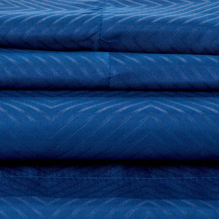 Hotel Suites 6pc. Chevron Embossed Sheet Set - Blueberry