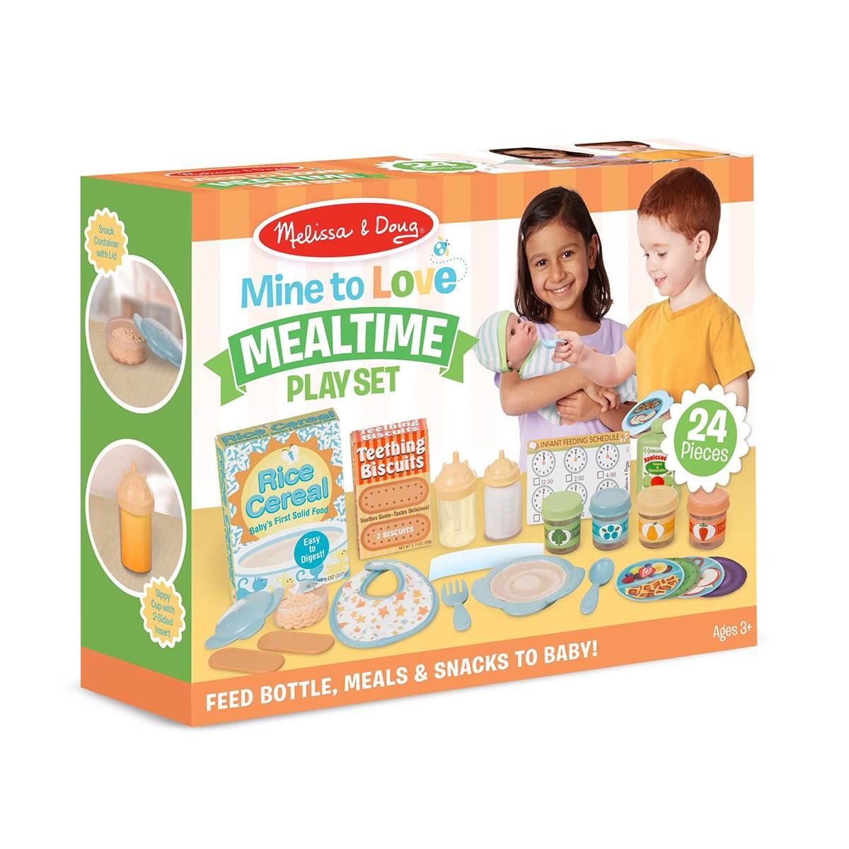 Melissa &amp; Doug(R) Mine to Love Mealtime 24pc. Play Set