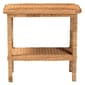 bali & pari Minahasa Bohemian Light Honey Braided Side Table - image 2