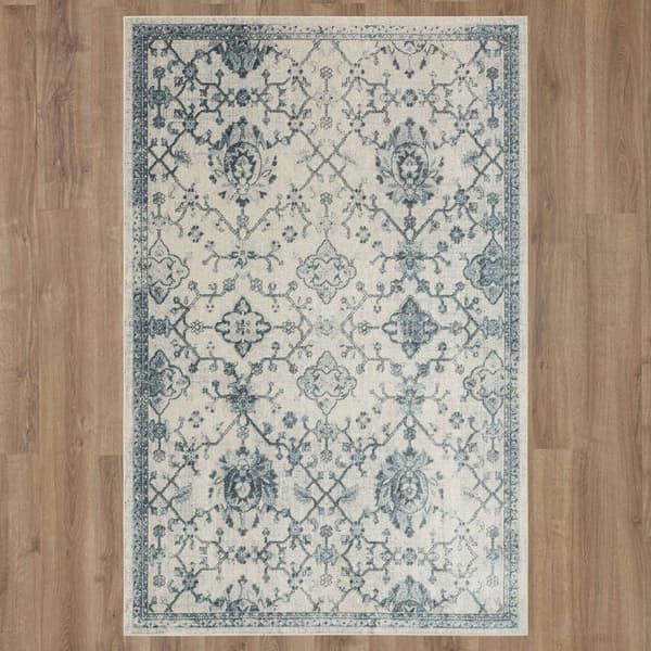 Mohawk Home Theseus Blue Large Area Rug - image 