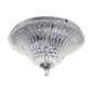 Lalia Home Blossom 2 Light Glass Ceiling Flush Mount Fixture - image 2