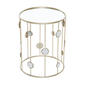 9th & Pike® Gold Metal Contemporary Accent Table - Set of 2 - image 3