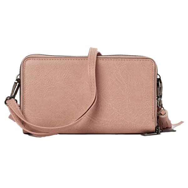 Womens Sam & Hadley Embroidery Wallet on a String