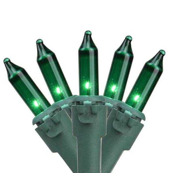 Northlight Seasonal 7ft. Green Christmas Lights - Green Wire - image 