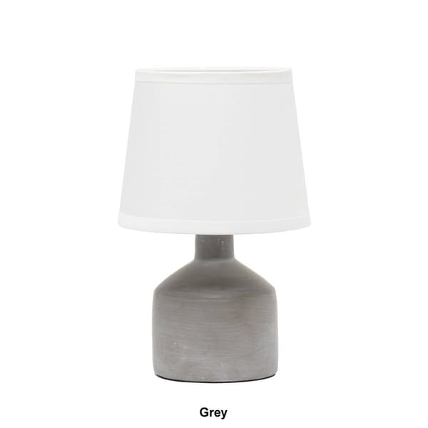 Simple Designs Mini Bocksbeutal Ceramic Table Lamp