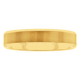 Mens Endless Affection&#40;tm&#41; Gold-Tone Tungsten Wedding Band
