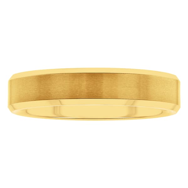 Mens Endless Affection&#40;tm&#41; Gold-Tone Tungsten Wedding Band - image 
