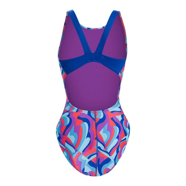 Womens Dolfin&#174; Uglies HP Back Time Warp One Piece Swimsuit