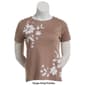 Plus Size Hasting & Smith Short Sleeve Watercolor Tee - image 4