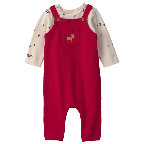 Baby Boy (6-18M) Carter''s(R) 2pc. Reindeer Sweater & Overalls Set - image 