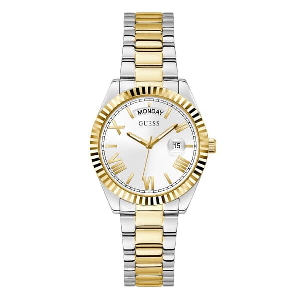 Womens Guess Watches&#40;R&#41; Two-Tone Luna Link Watch - GW0308L6 - image 
