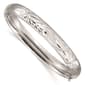 Gold Classics(tm)14kt. Gold White Gold Florentine Engraved Bangle - image 1