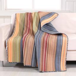Greenland Home Fashions(tm) Katy Boho Reversible Quilted Throw