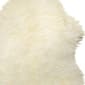 9th & Pike® Natural New Zealand Sheepskin Wool Accent Rug - image 3