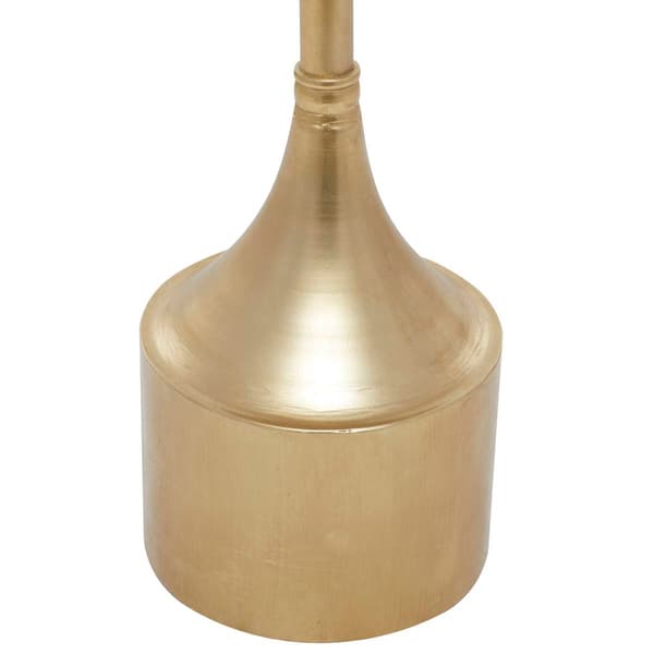 9th & Pike® Gold-Tone Metal Contemporary Accent Table