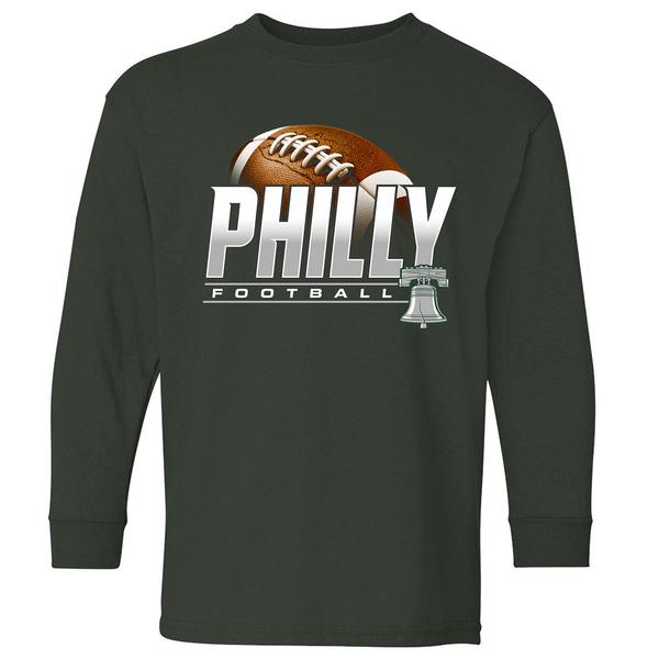 Boys (8-20) Tailgate Philadelphia Football Pigskin Tee - image 