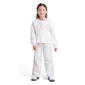 Girls (4-6x) adidas(R) Leopard Logo Heather Peplum Top & Pants Set - image 1