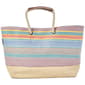 Sun ''N'' Sand Blue Paper Straw Shoulder Tote - image 3