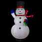 Northlight Seasonal 71in. LED Snowman Outdoor Christmas Décor - image 3