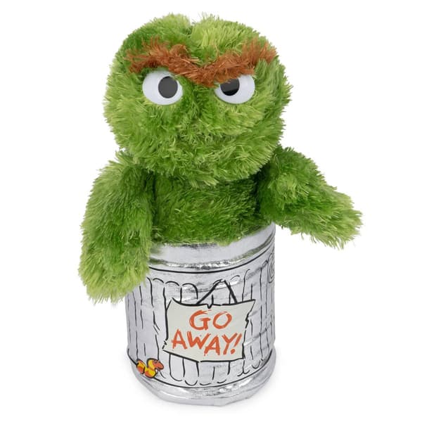 Gund Sesame Street&#40;R&#41; 10in. Oscar the Grouch - image 