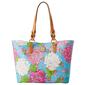 Dooney & Bourke Hydrangea Monogram Nelly Tote - image 1