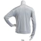 Womens Goodnight Kiss Long Sleeve Solid Silky Velour Pajama Tee - image 2