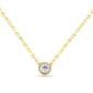 Nova Star(R) 1/4ctw. Lab Grown Diamond Bezel Set Solitaire Pendant - image 1