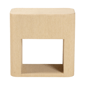 bali & parl Beauford Grasscloth 1-Drawer Nightstand with Shelf - image 5