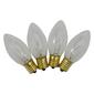 Northlight Seasonal 4pk. C9 Clear Transparent Replacement Bulbs - image 3
