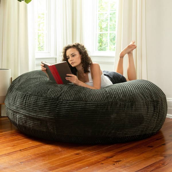 Jaxx 6ft. Cocoon Mondo Fur Large Bean Bag Chair