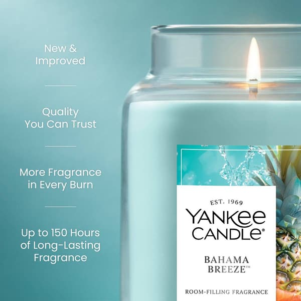 Yankee Candle® 22oz. Bahama Breeze Jar Candle