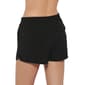 Womens Christina Blue Solid Woven Swim Shorts w/Full Panty - image 2