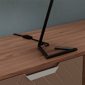Infibrite 23in. Angular Base Table Lamp with Conical Shade - image 3