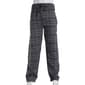 Mens Big &amp; Tall Architect(R) Flannel Pajama Pants-Black/Grey - image 1