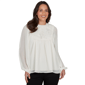 Plus Size Skye''s the Limit Wild Romance Paisley Embroidery Blouse - image 1